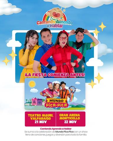 Cantando Aprendo a Hablar x Mundo Pica Pica