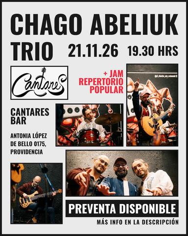 Chago Abeliuk Trio + Jam Popular