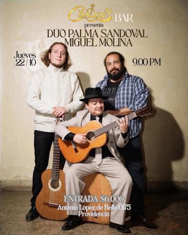 Dúo Palma-Sandoval y Miguel Molina