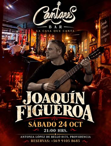 Joaquín Figueroa en vivo