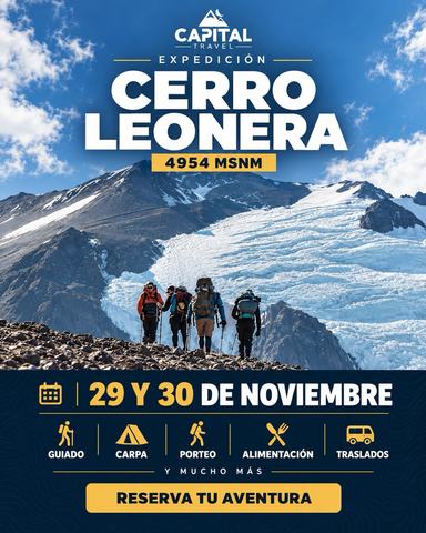 Expedición Cerro Leonera 4954 msnm