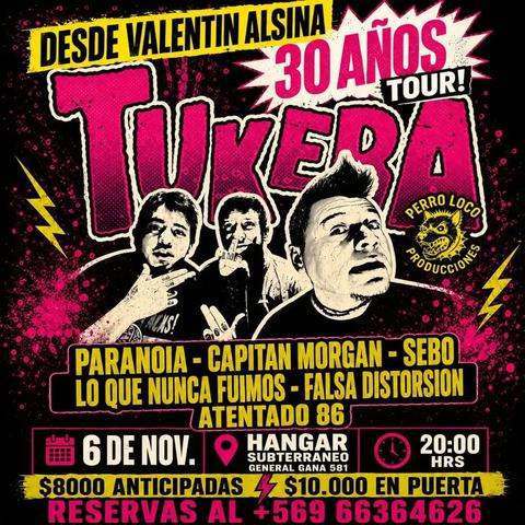 Concierto Capitan Morgan & Tukera