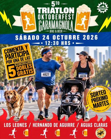 5to Triatlón Caramagnola Oktoberfest