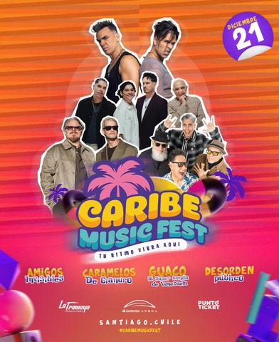 Caribe Music Fest: Guaco, Desorden Público y más