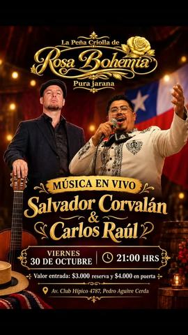 Salvador Corvalán y Carlos Raúl