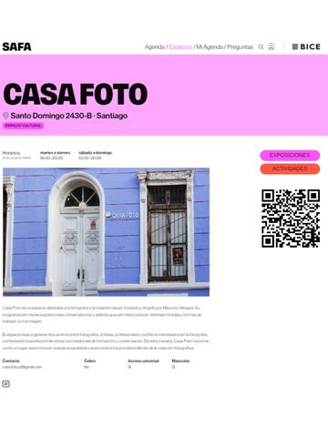 SAFA en Casa Foto