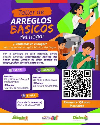 Taller de Arreglos Básicos del Hogar