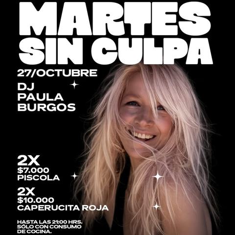 Guilt-Free Tuesday with DJ Paula Burgos