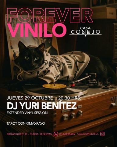 Forever Vinilo con DJ Yuri Benítez