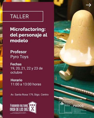 Taller Microfactoring: del personaje al modelo