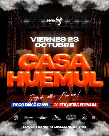 Fiesta Casa Huemul - DJ Astronaut & Iktus B-Day