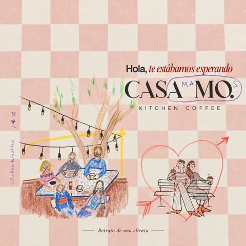 Casa Mo: Dibujo en individuales