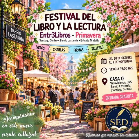 Festival Entr3 Libros de Primavera