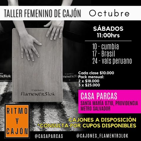 Taller Femenino de Cajón