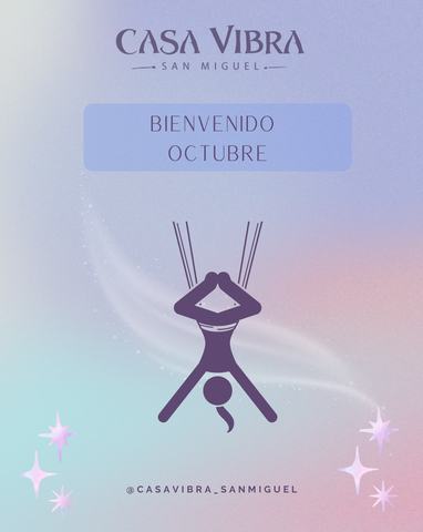 Aerial Yoga en Casa Vibra