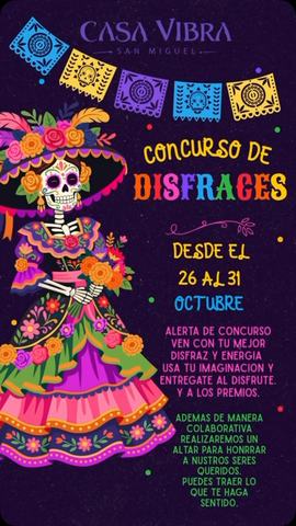 Concurso de Disfraces Halloween - Casa Vibra