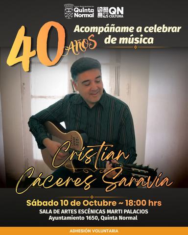 Cristian Caceres Saravia - 40 years