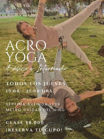 Acro Yoga Básico e Intermedio