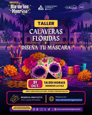 Taller Calaveras Floridas
