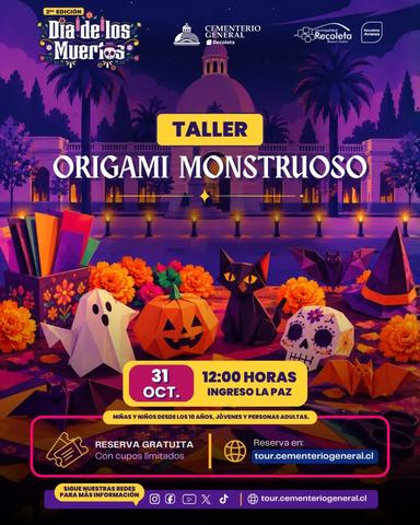 Taller Origami Monstruoso