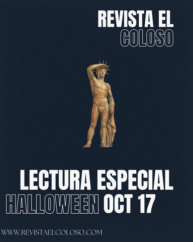 Lectura de Poesía Halloween - Revista El Coloso
