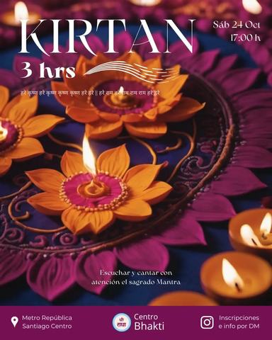 Kirtan en Centro Bhakti