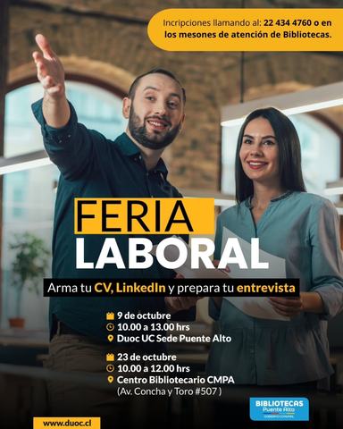 Feria Laboral: CV y Entrevistas
