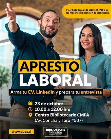 Aprestamiento Laboral: CV y Entrevista