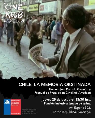 Homenaje a Patricio Guzmán - Cineklub Arteduca
