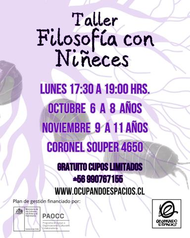 Taller Filosofía con Niñeces (6-8 años)