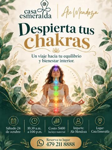Taller Despierta tus Chakras