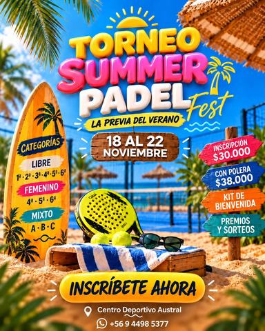 Torneo Summer Padel Fest