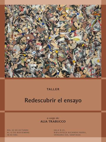 Redescubrir el ensayo
