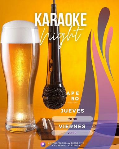 Karaoke en Apero Restobar