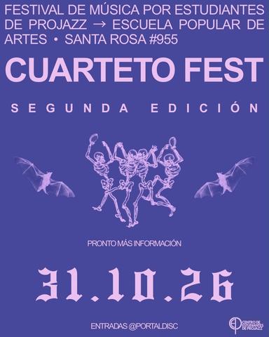 Projazz Music Festival - Cuarteto Fest