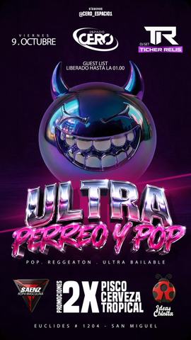 Ultra Perreo y Pop con Ticher Relis