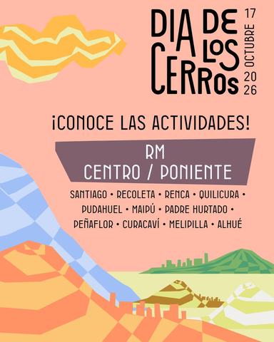 Practicar consciente naturaleza Cerro Renca