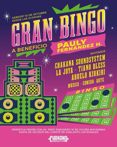 Gran Bingo a beneficio Pauly Fernández