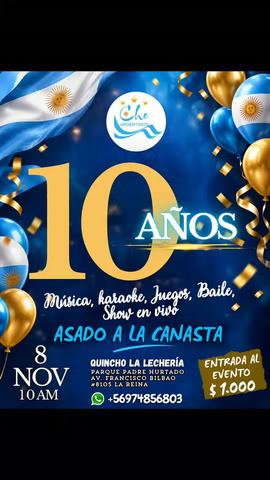 Che Argentinos 10 Años
