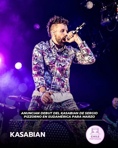 Kasabian en Sudamérica