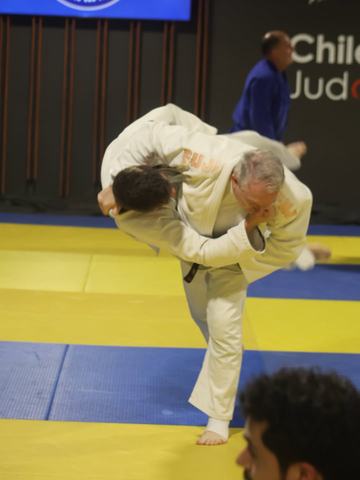 Entrenamiento Judo CDUSS y Chilejudo
