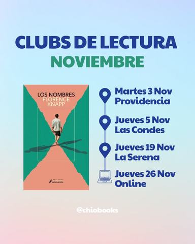 Club de lectura Los nombres