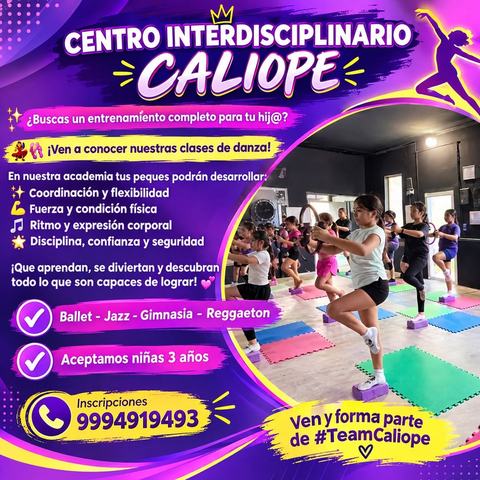 Clases de Danza y Gimnasia Caliope