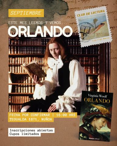 Cineclub de Lectura: Orlando