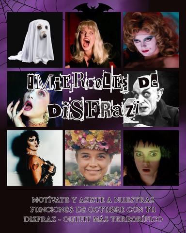 Funciones de Cineclub UAH en Octubre