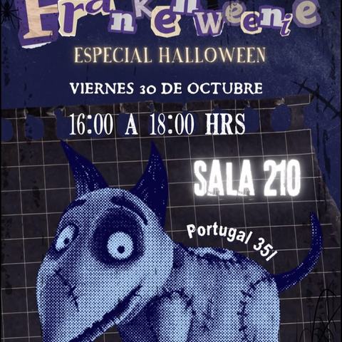 Proyección Frankenweenie - Halloween