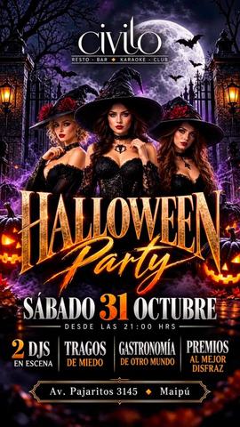 Halloween Party en Civilo Restobar