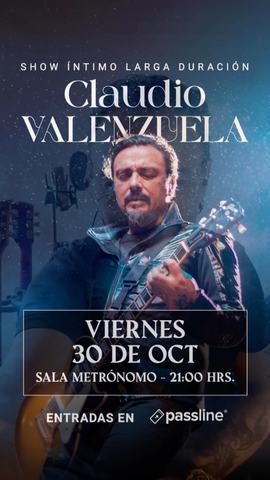 Claudio Valenzuela Show Íntimo