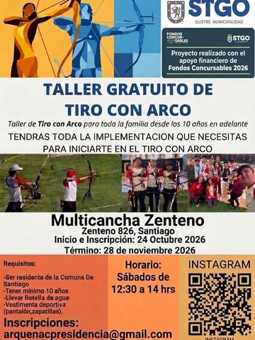 Taller Gratuito de Tiro con Arco