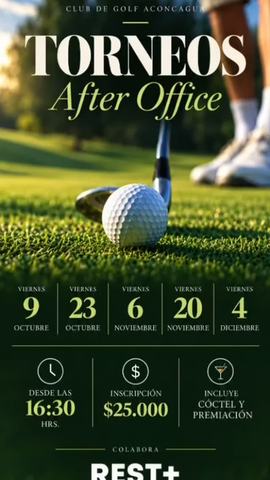 Torneo After Office - Club Golf Aconcagua